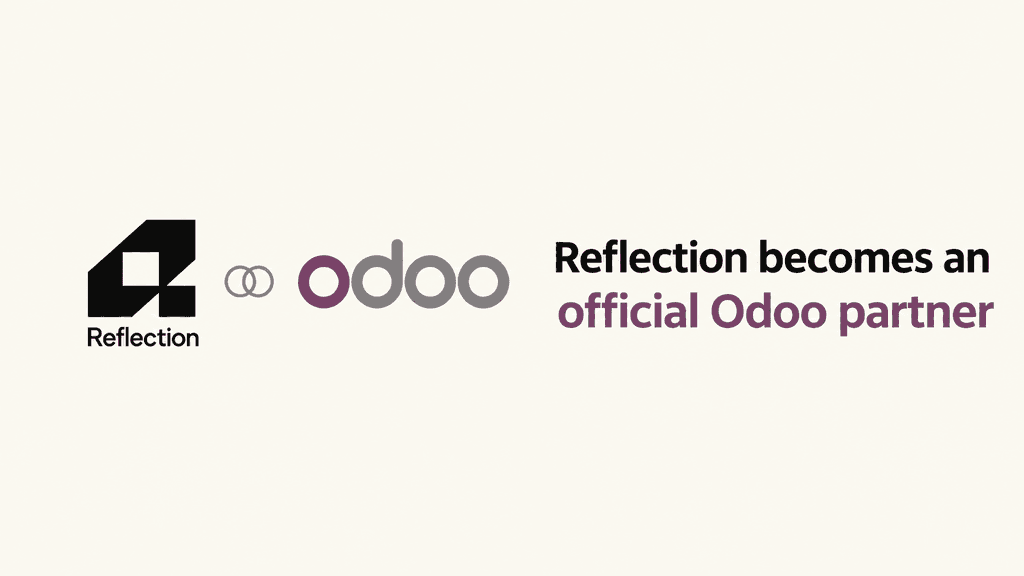 Reflection Becomes an Official Odoo Partner