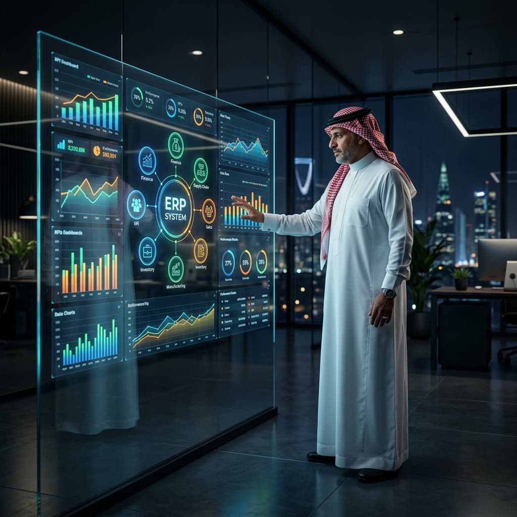 تنفيذ وإعادة ضبط أنظمة ERP